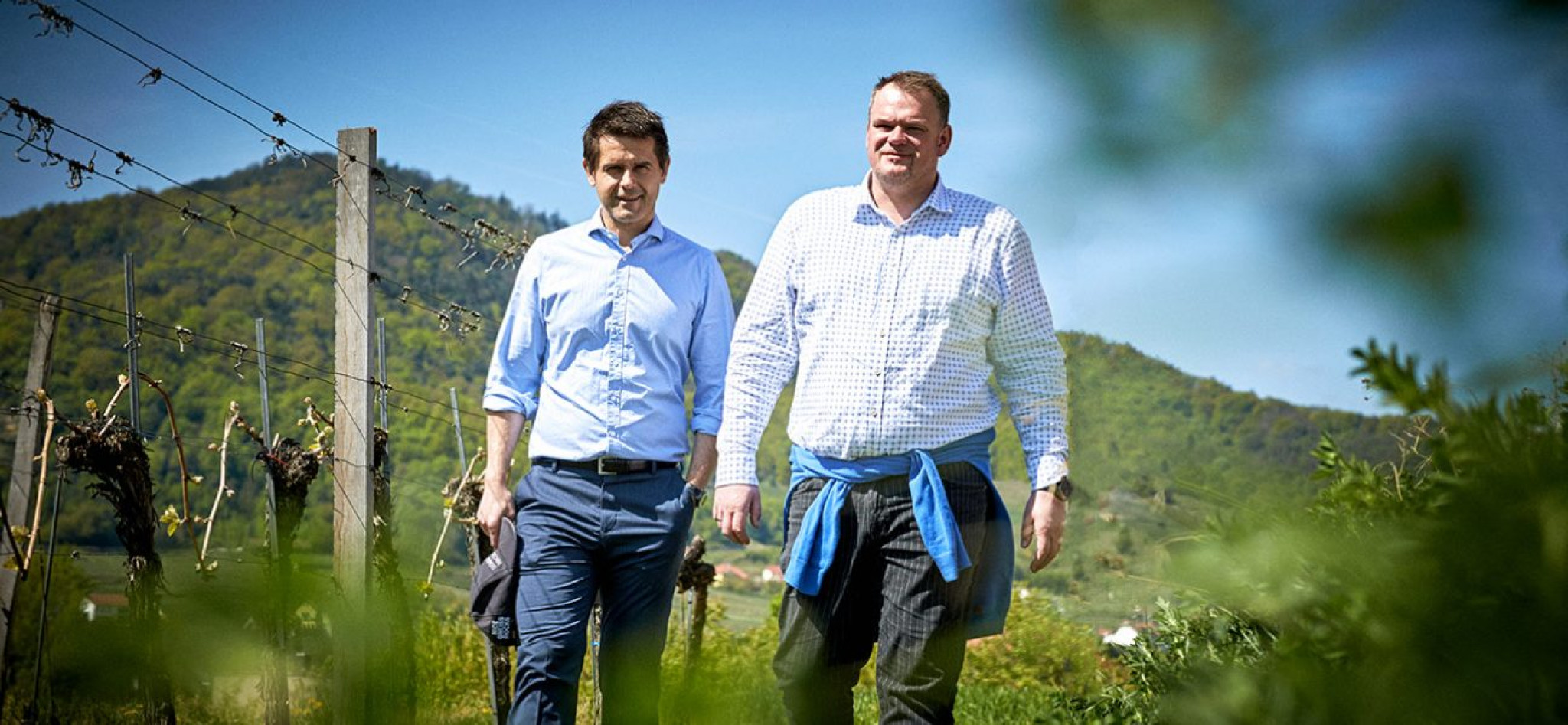 Roman Horvath und Heinz Frischengruber leiten die Domäne Wachau