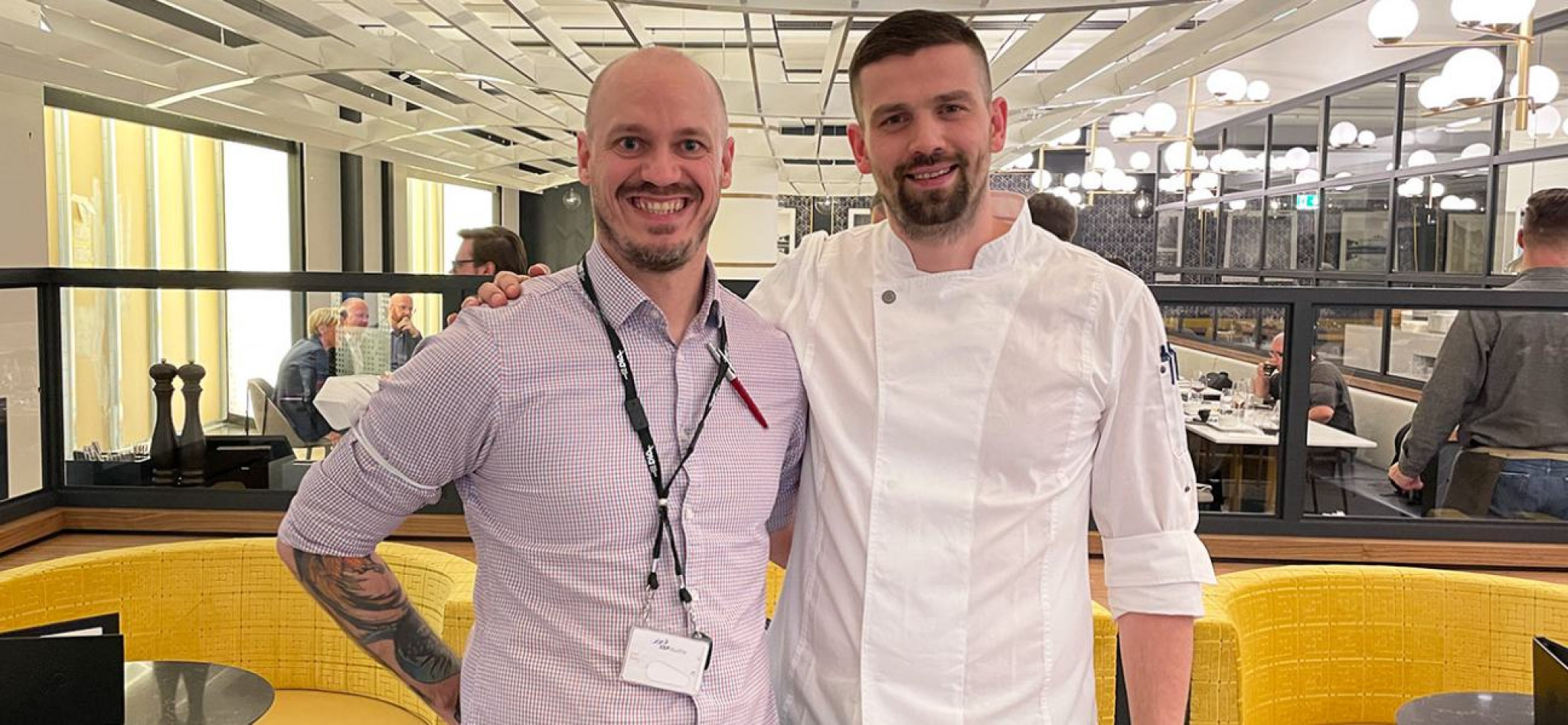 Restaurantleiter Milan Liska und Küchenchef Vladimir Drietomsky